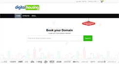 Desktop Screenshot of domains.digitalhousing.net